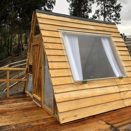 Cabanas Y Glampings Balcon Del Lago Otavalo Exterior foto