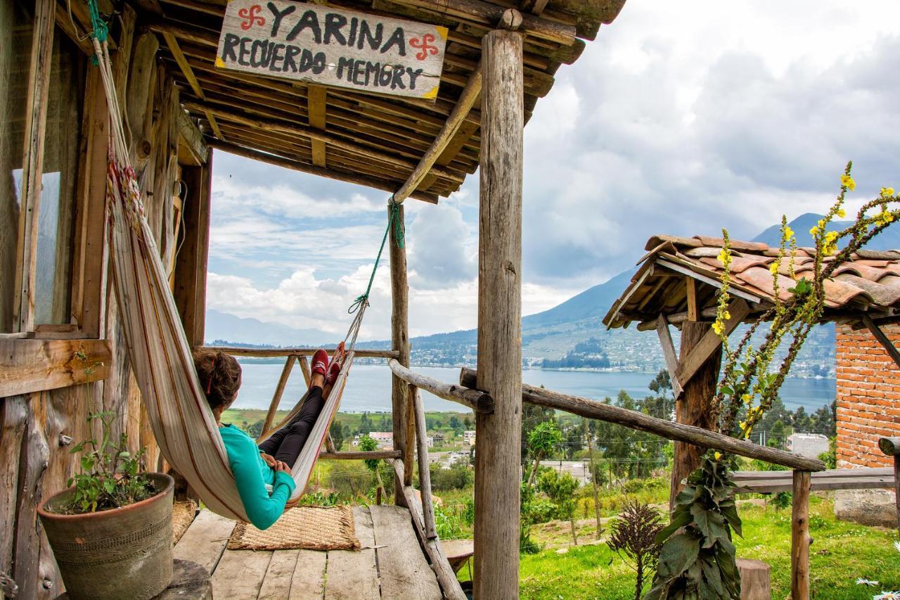 Cabanas Y Glampings Balcon Del Lago Otavalo Exterior foto