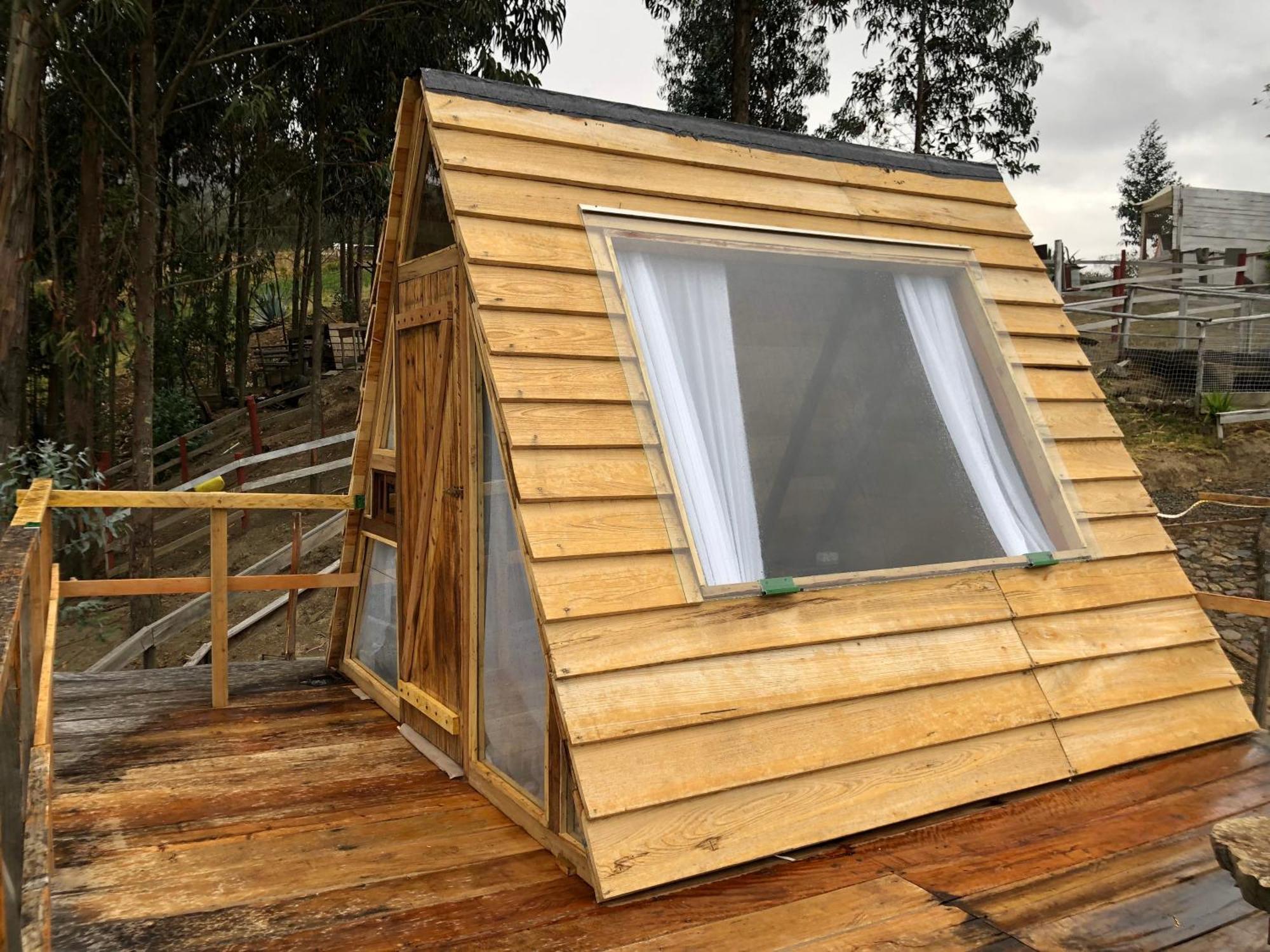 Cabanas Y Glampings Balcon Del Lago Otavalo Exterior foto